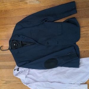 Beautiful deep blue H&M 40R blazer